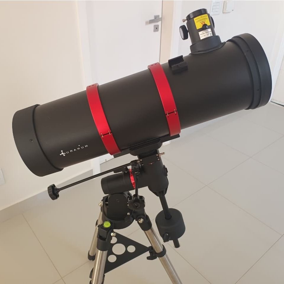 Unboxing do telescópio Uranum Galileu 160mm: Primeiras Impressões